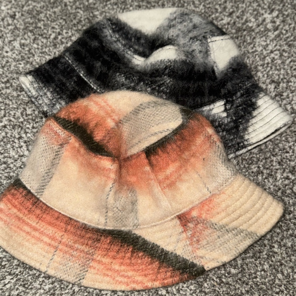 Stylish fleece hat